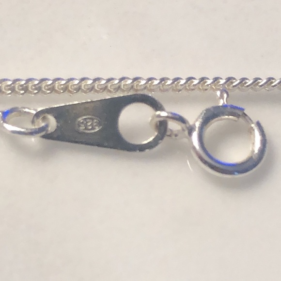 17.5” sterling silver chain necklace - Picture 3 of 3